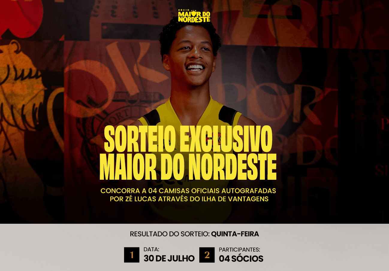 Banner do sorteio